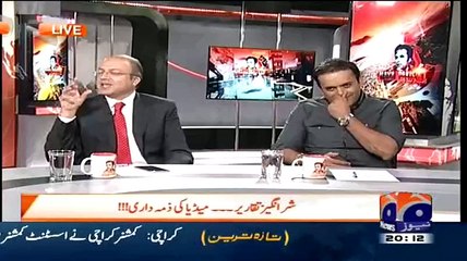 Nadeem Malik -MQM Ka Koi Bhi Leader aisay Jumlay Nahi Boltay Jaisay Altaf Hussain Nay Bolay!