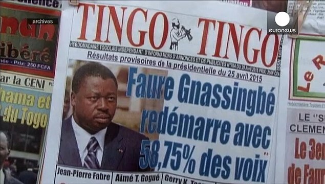 رئيس الطوغو المنتهية ولايته فُورْ غْناسينْغْبي يفوز بالانتخابات الرئاسية