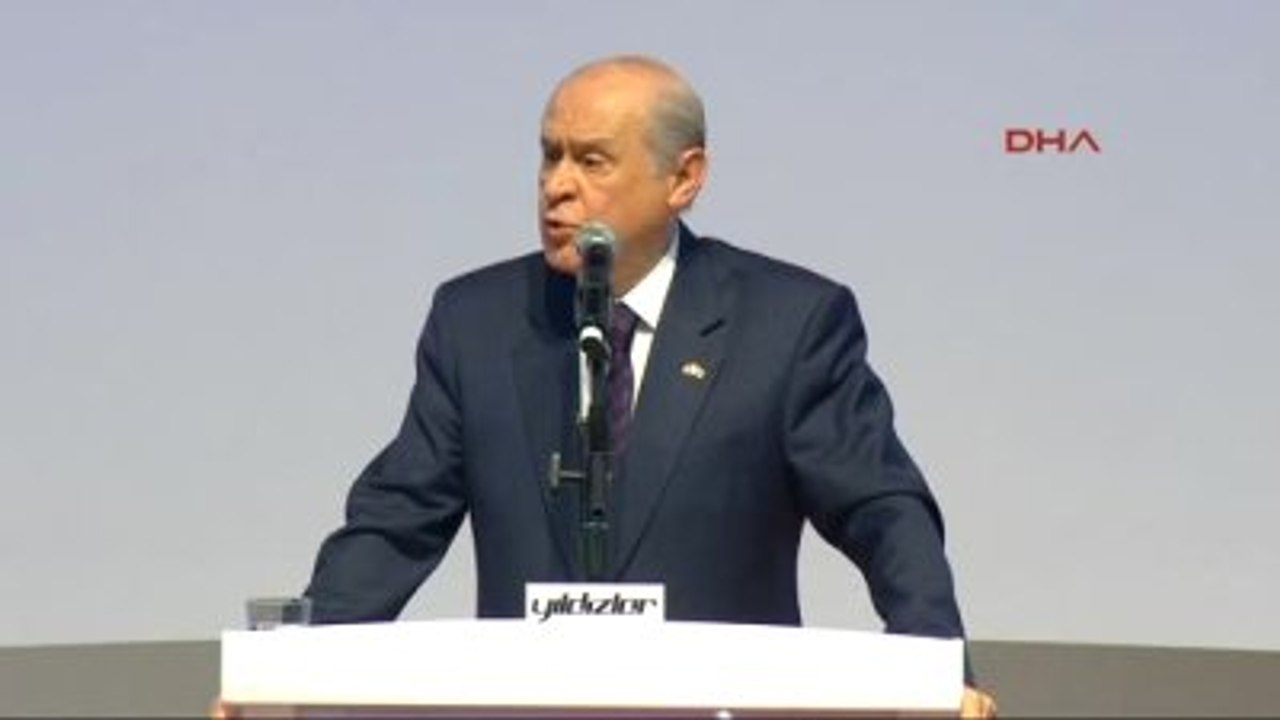 MHP Lideri Devlet Bahçeli Partisinin Seçim Bildirgesini Açıkladı 9