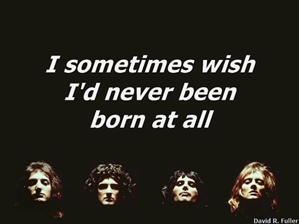 Queen - Bohemian Rhapsody Karaoke (Real Queen Music)