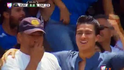 Pumas vs Cruz Azul 0-1 Santa Cruz Goal 03.05.2015