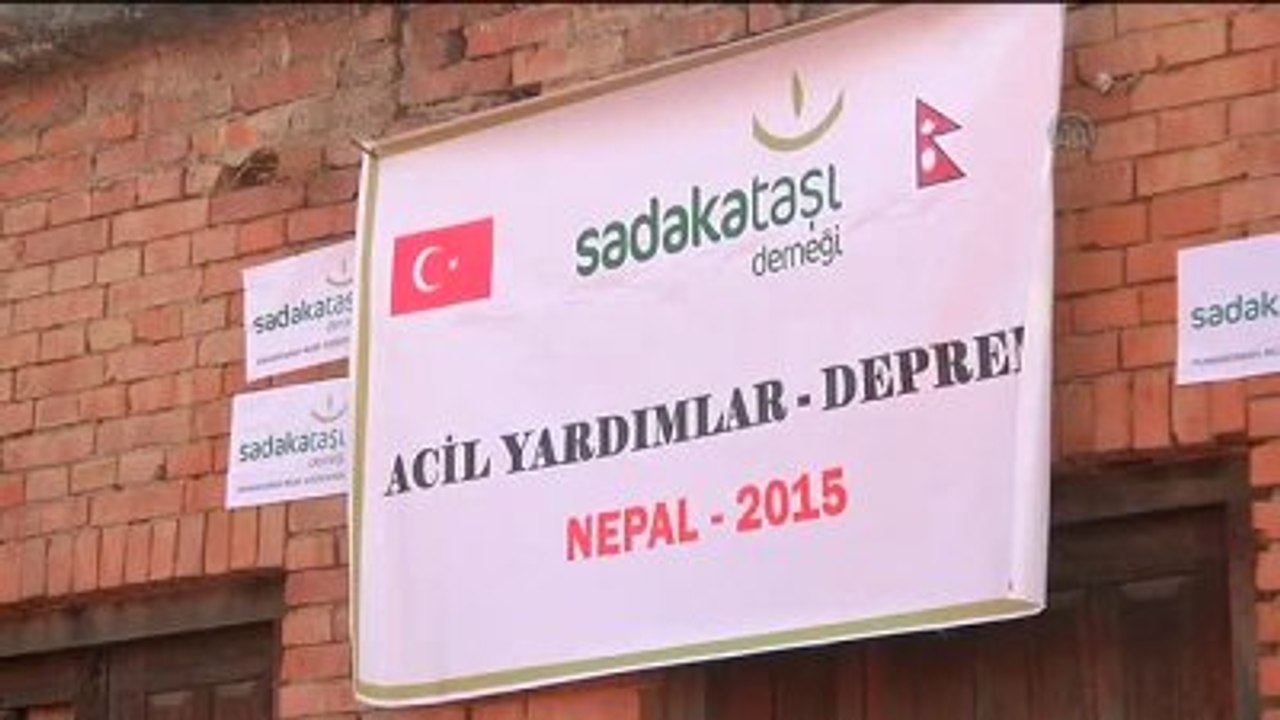 Sadakataşı Derneği Bhaktapur'da Gıda Yardımı Yaptı