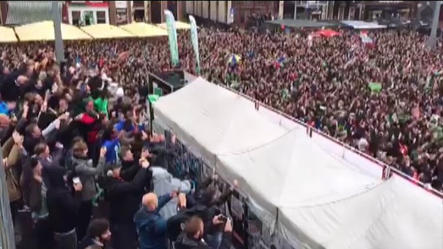 Grote Markt juicht na fluitsignaal bekerfinale - RTV Noord