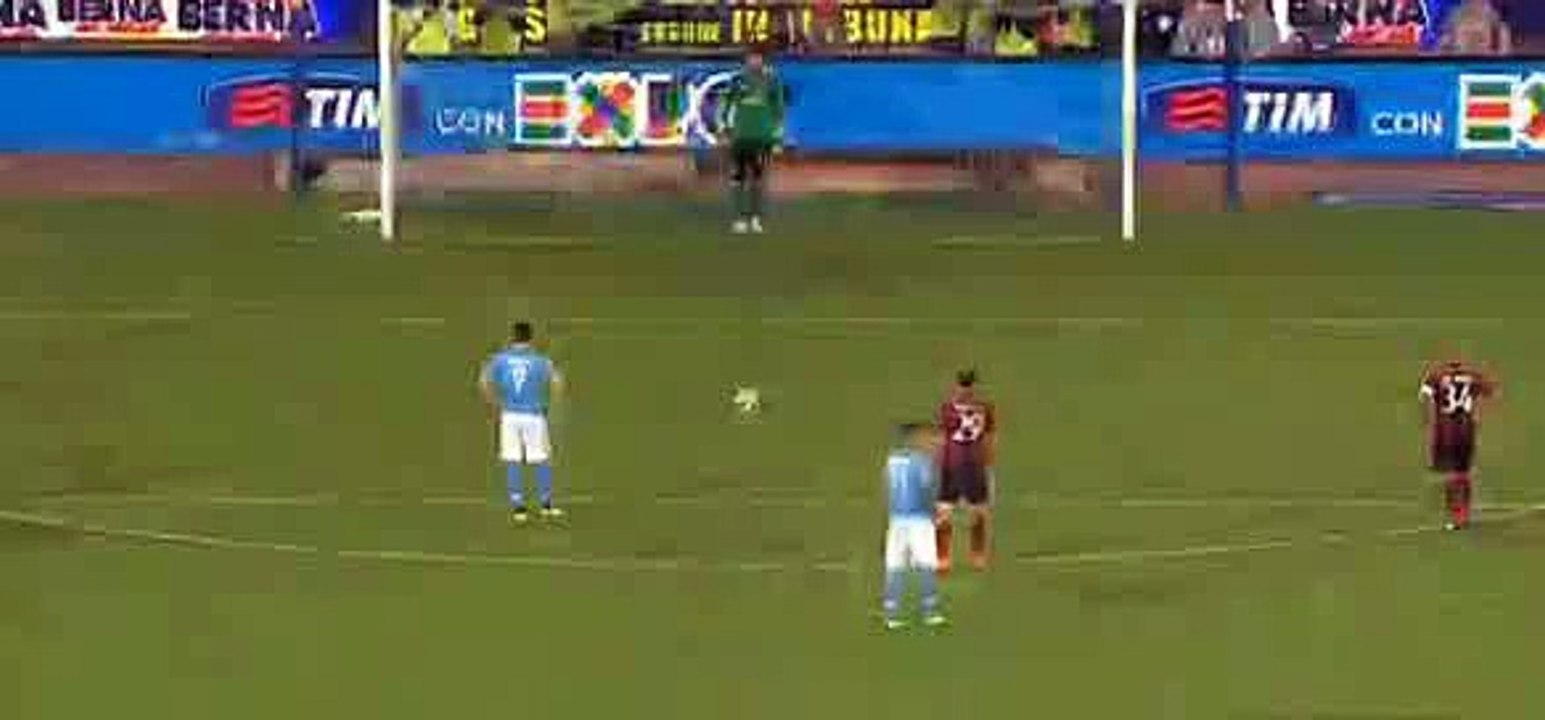 Napoli vs AC Milan 0-0 Gonzalo Higuain Penalty Miss 03-04-2015
