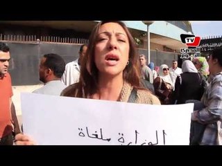 متظاهرو «ماسبيرو»: «عبد المقصود» فضحنا والحرية فين