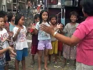Philippines Street Kids in Poverty