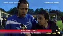 1/4 de finale Coupe de la Charente 2015 JS Basseau 3/0 AS Soyaux B