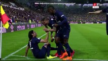 Edinson Cavani Goal | Nantes 0-1 PSG (2015)