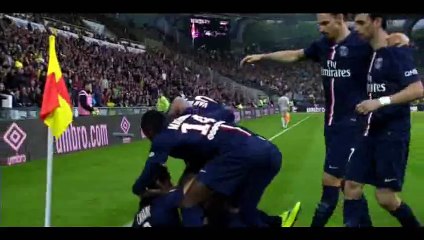 Goal Edinson Cavani - Nantes 0-1 PSG - 03-05-2015