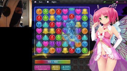 HuniePop #1 Anime Dating sim, Gameplay video. To much fun :D