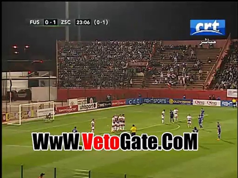 "ابراهيم صلاح"يهدر فرصه الهدف الثانى للزمالك امام الفتح