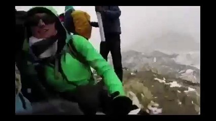 Nepal: Montañista grabó el momento en el que se produce avalancha en el Monte Everest