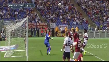 أهداف مباراة روما وجنوه | 3-5-2015