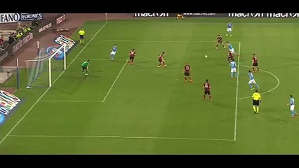 Goal Hamsik - Napoli 1-0 AC Milan - 03-05-2015