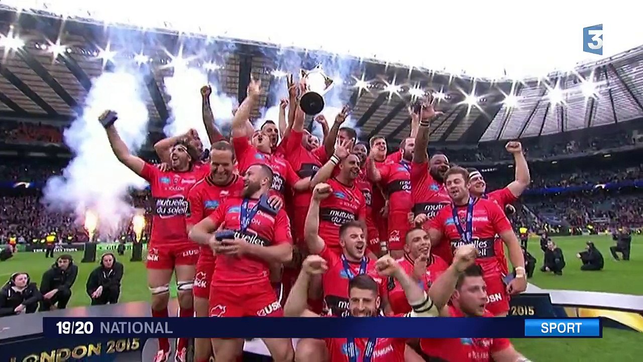 Rugby : les Toulonnais fiers de leurs champions d'Europe