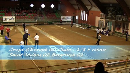 Milieu des combinés, second tour, Saint-Vulbas contre Borgonese, Coupe d'Europe des Clubs, Saint-Vulbas 2015