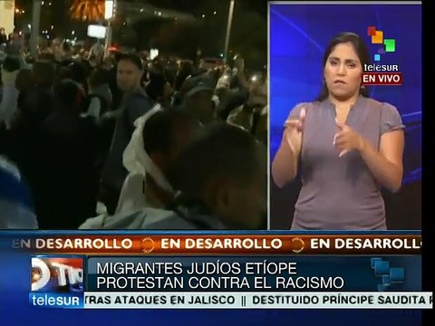 Rechazan judíos etíopes discriminación de policía israelita