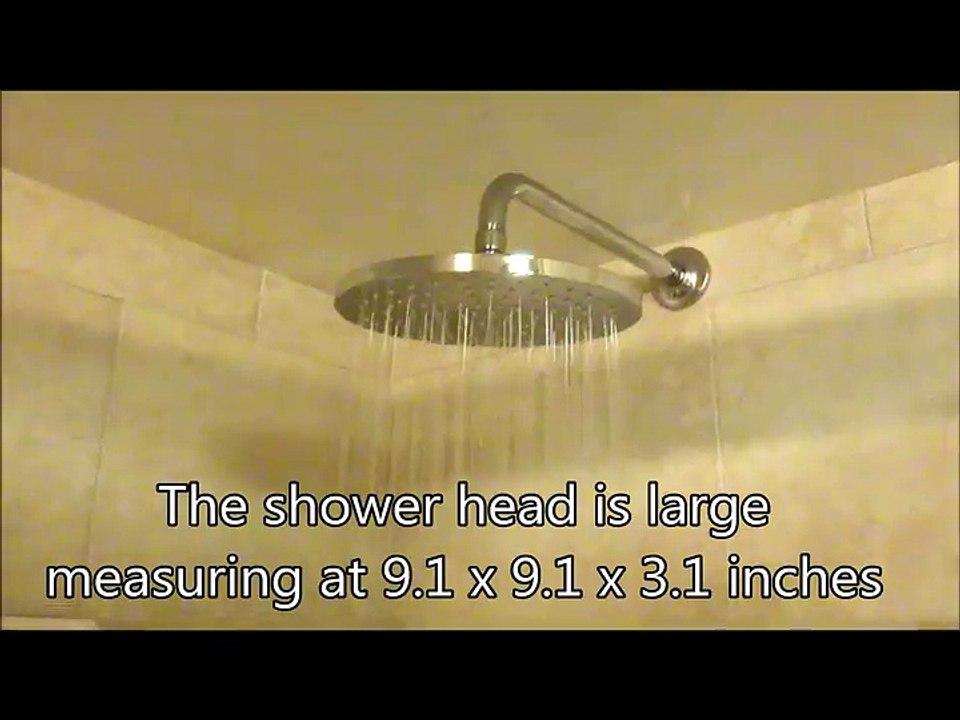 LORDEAR T14704 Rainfall Shower Head Round Chrome Plated Finish American Standard