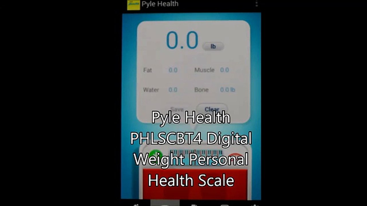 Pyle Health PHLSCBT4BK Bluetooth Digital Weight Personal Health Scale review