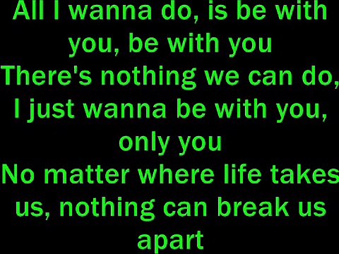 High School Musical 3 - Just Wanna Be With You (with lyrics)