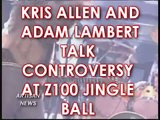 KRIS ALLEN AND ADAM LAMBERT DISCUSS CONTROVERSY
