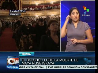 Muere la legendaria bailarina Maya Plisétskaya a los 89 años