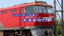 (HD) EH500金太郎牽引 高速貨物列車 (EH500がいっぱい)
