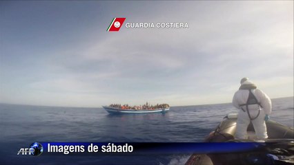 Itália resgata mais de cinco mil imigrantes no mar