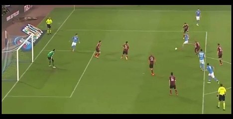 Marek Hamsik 2-0 Goal - SSC Napoli vs AC Milan  | 03/05/2015