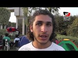 طلاب «مصر الدولية» يعتصمون بعد دهس زميلهم