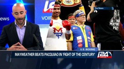 Mayweather defeats Manny Pacquiao in 'fight of the century'