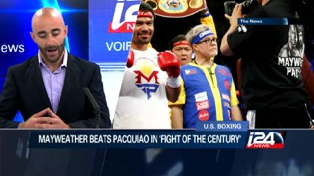 Mayweather defeats Manny Pacquiao in 'fight of the century'