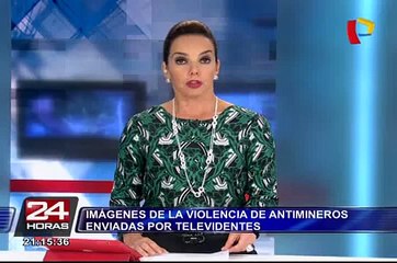 Cajamarca: pobladores se enfrentan a policías por proyecto minero Conga
