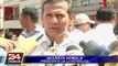Humala dice que Cateriano insistirá en pedido de facultades para legislar