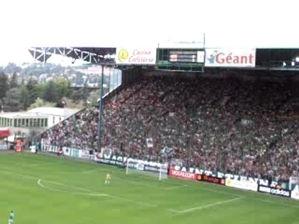 Saint Etienne : Kop sud Vs Kop Nord