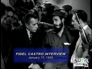 Fidel Castro Interview on Ed Sullivan - 1959