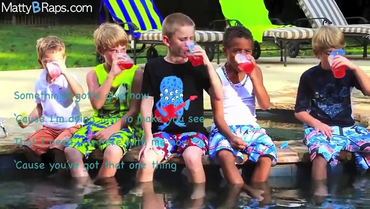 One Direction - One Thing (MattyBRaps Cover) (Lyrics on Video)