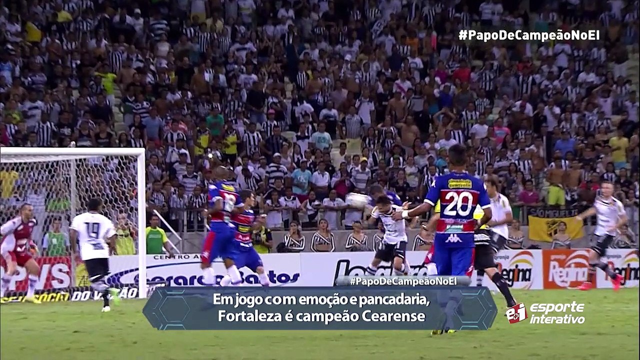 Um jogo como Fortaleza x Ceará mereceu duas narrações de título! Se liga no Fim de Papo!
