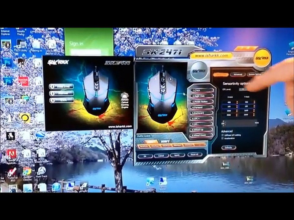 A high quality SHARKK Wired Gaming Mouse with a lot of features!