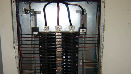 Electrical Wiring- 3 phase panel detail