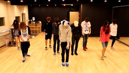 U-KISS - Stop Girl - mirrored dance practice video 안무영상 (English Version)