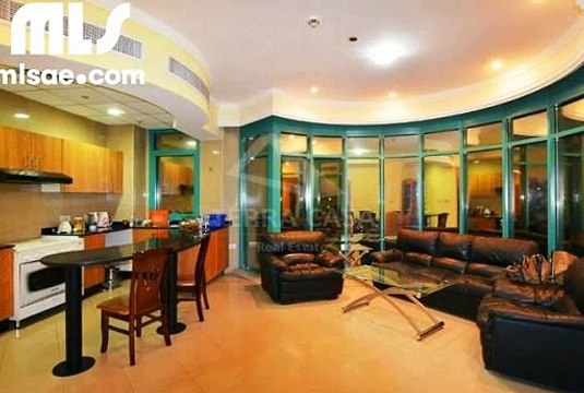 Burj al Arab and Atlantis Views 2 BR Furnished Apt Marina Crown Dubai Marina Vacant - mlsae.com