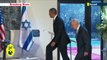 Obama in Israel: Shimon Peres receives Barack Obama at the Israeli Presidential Palace