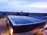 Time Lapse of Harvard's Largest Solar Project Being Installed at Harvard Athletics