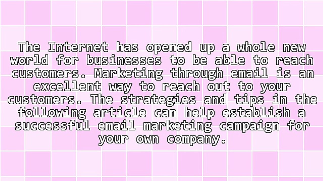 Email Marketing For Newbies