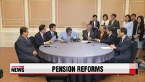 Rival parties expected to clash over national pension system after agreeing public servants pension deal