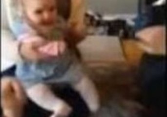 Baby Girl 'Beats Up' Her Grandpa