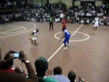 Hotsauce gets schooled  with his own move in Nairobi Kenya And1 Tour