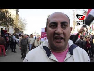 مسيرة «مصطفى محمود»: يسقط مرسي مبارك