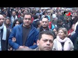 مسيرة «السيدة» قبل الاشتباكات: دم ولادنا للحرية